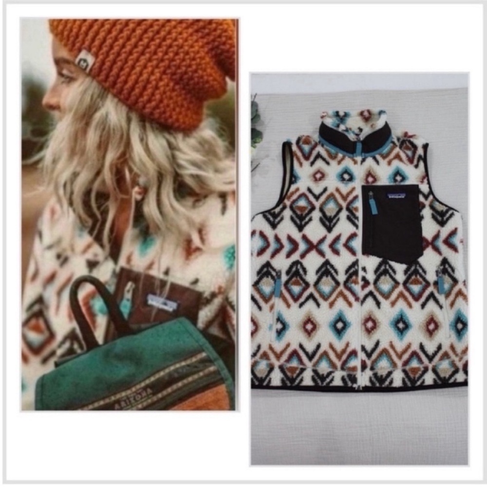 Patagonia Classic Retro-X Vest Large Sherpa Fleece
Fern Dell Southwest Cream